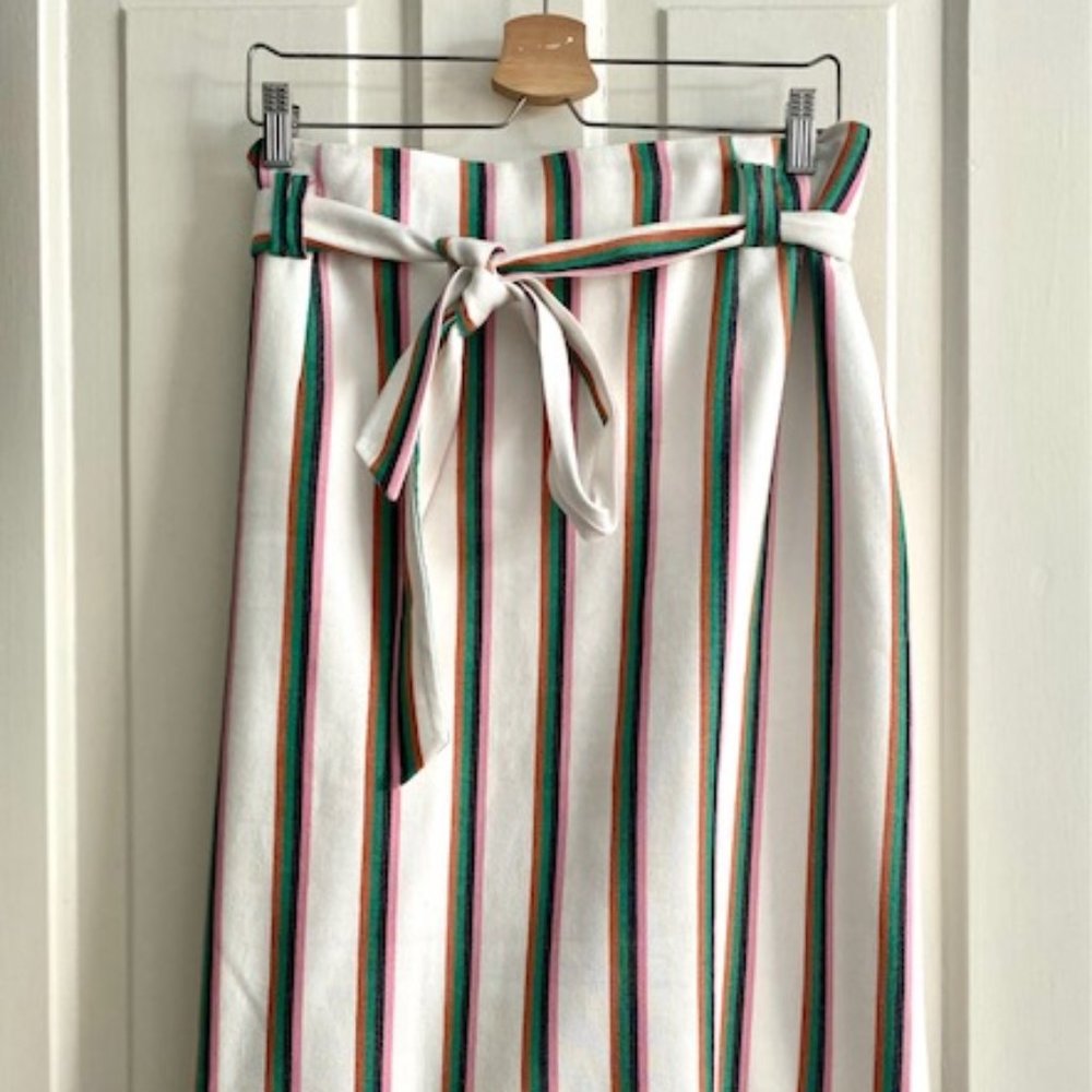 Halogen Summer Striped Skirt